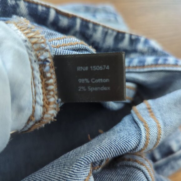 Boston Proper high-rise distressed straight leg Women's Jeans size‎ 10 - Picture 13 of 14